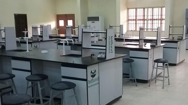 Supply and Installation of Furniture and Fittings for 250 Seater Chemistry Laboratory – View 2