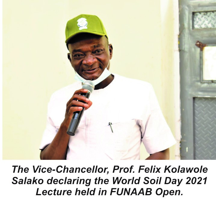 Upgrade Soil Data Base to Avoid Soil Degradation, – FUNAAB VC.